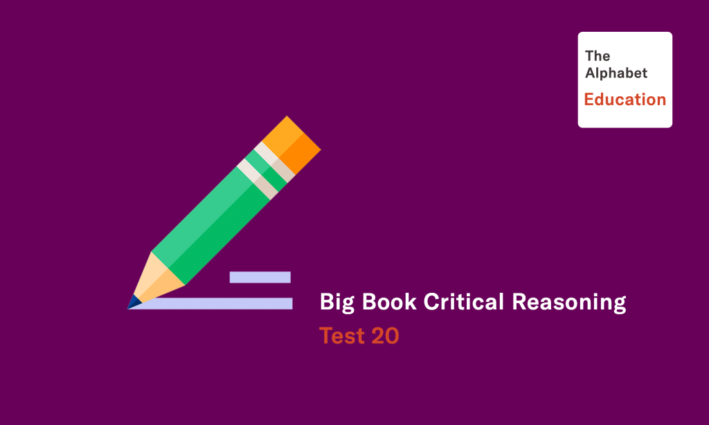 GRE Big Book CR Test 20